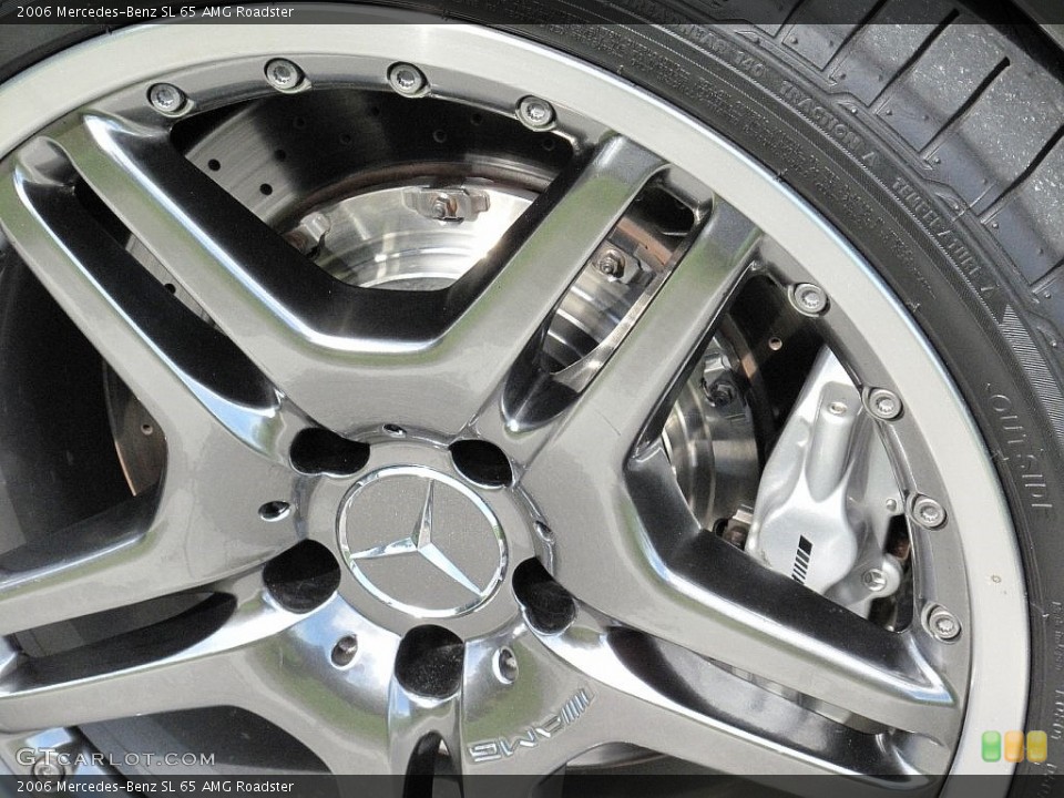 2006 Mercedes-Benz SL 65 AMG Roadster Wheel and Tire Photo #108946027