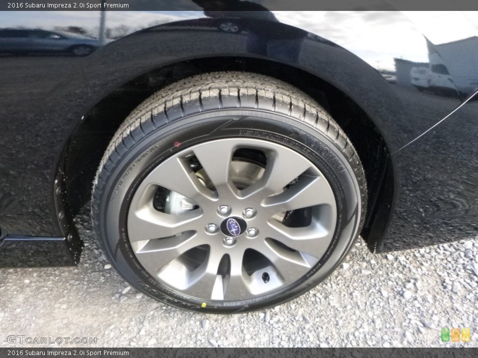 2016 Subaru Impreza 2.0i Sport Premium Wheel and Tire Photo #108953896