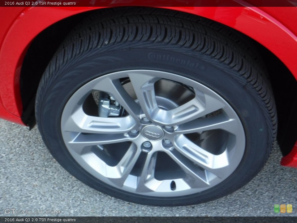 2016 Audi Q3 2.0 TSFI Prestige quattro Wheel and Tire Photo #108971359