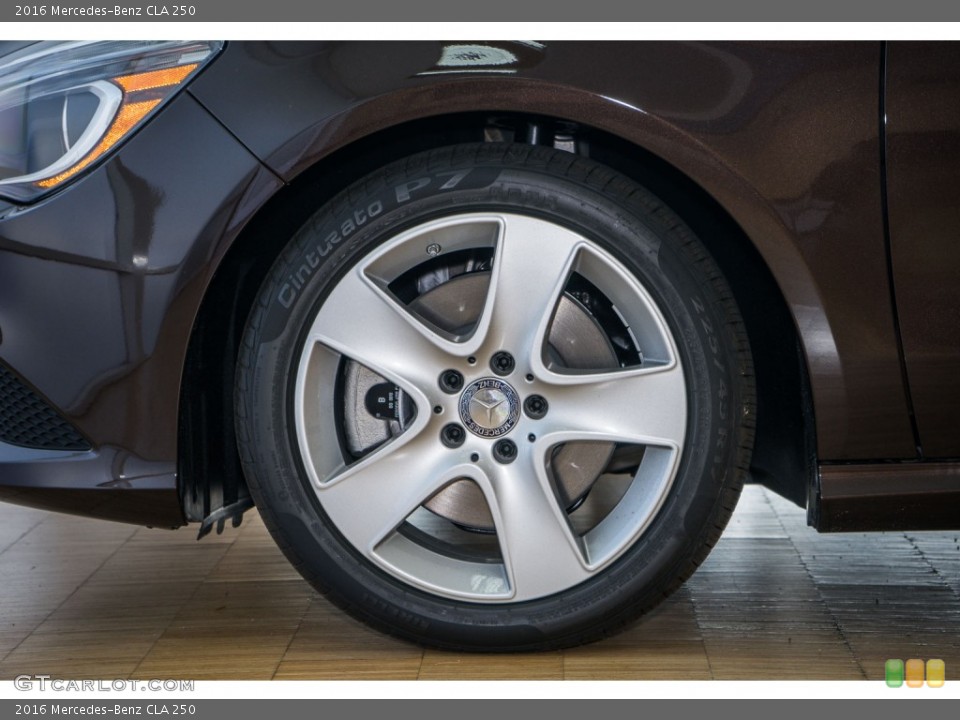 2016 Mercedes-Benz CLA 250 Wheel and Tire Photo #108972758