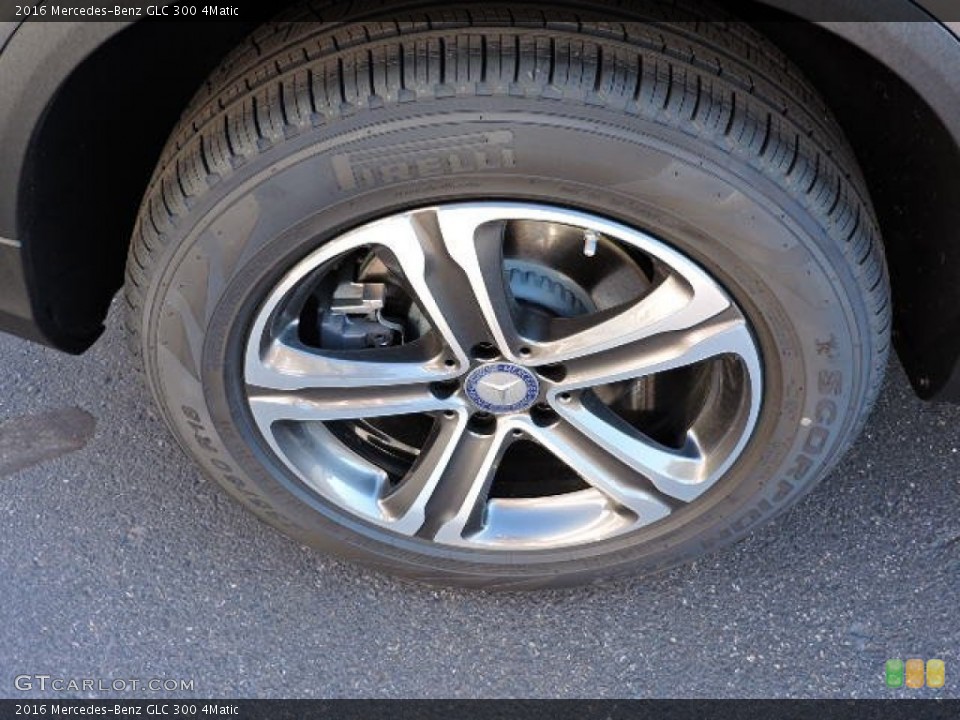 2016 Mercedes-Benz GLC 300 4Matic Wheel and Tire Photo #108975677