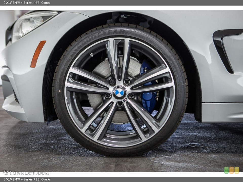 2016 BMW 4 Series 428i Coupe Wheel and Tire Photo #108993041