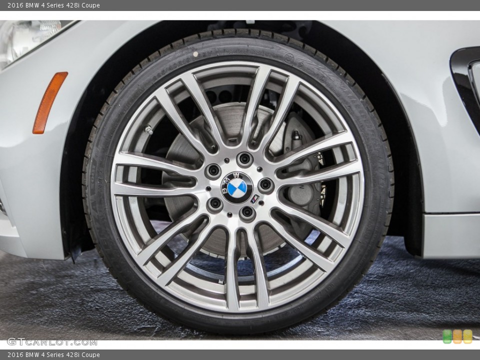 2016 BMW 4 Series 428i Coupe Wheel and Tire Photo #108993422