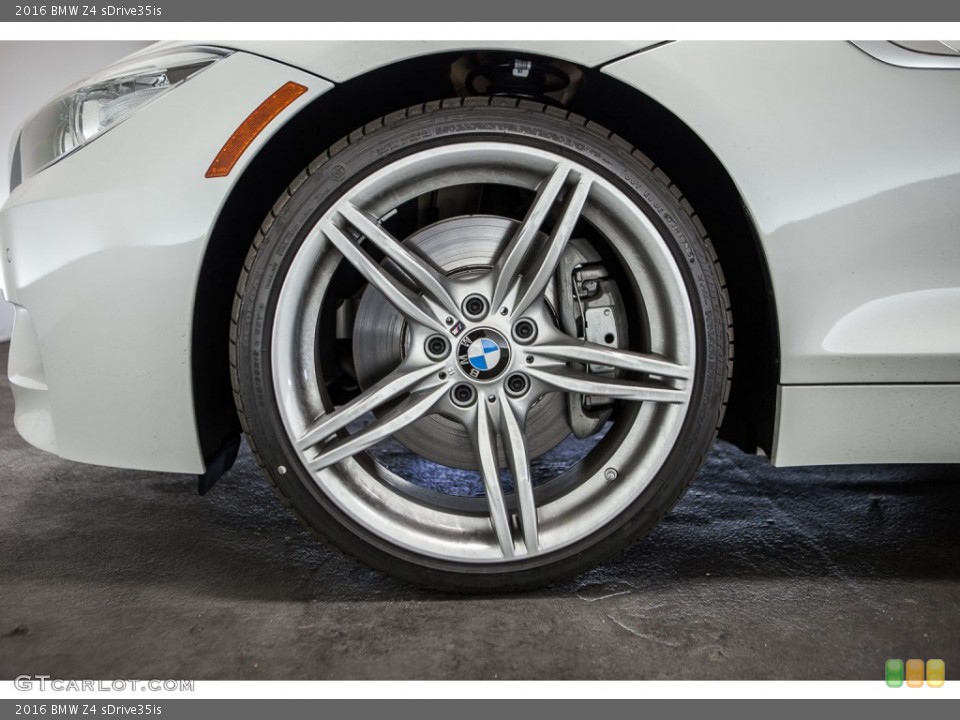 2016 BMW Z4 sDrive35is Wheel and Tire Photo #108995012
