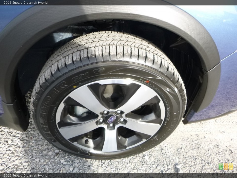 2016 Subaru Crosstrek Hybrid Wheel and Tire Photo #109017173