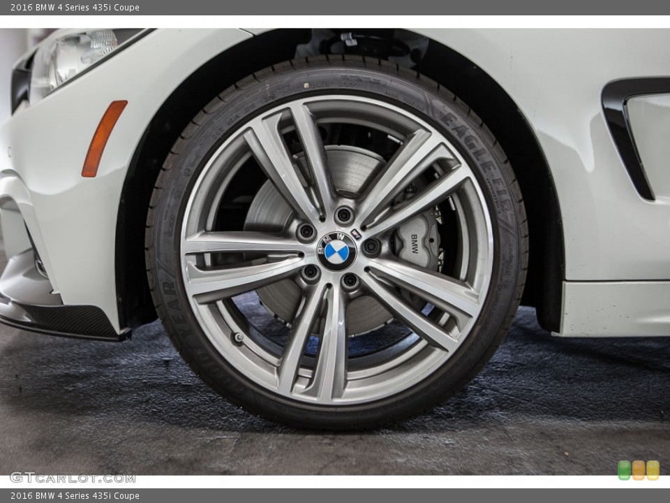 2016 BMW 4 Series 435i Coupe Wheel and Tire Photo #109023680