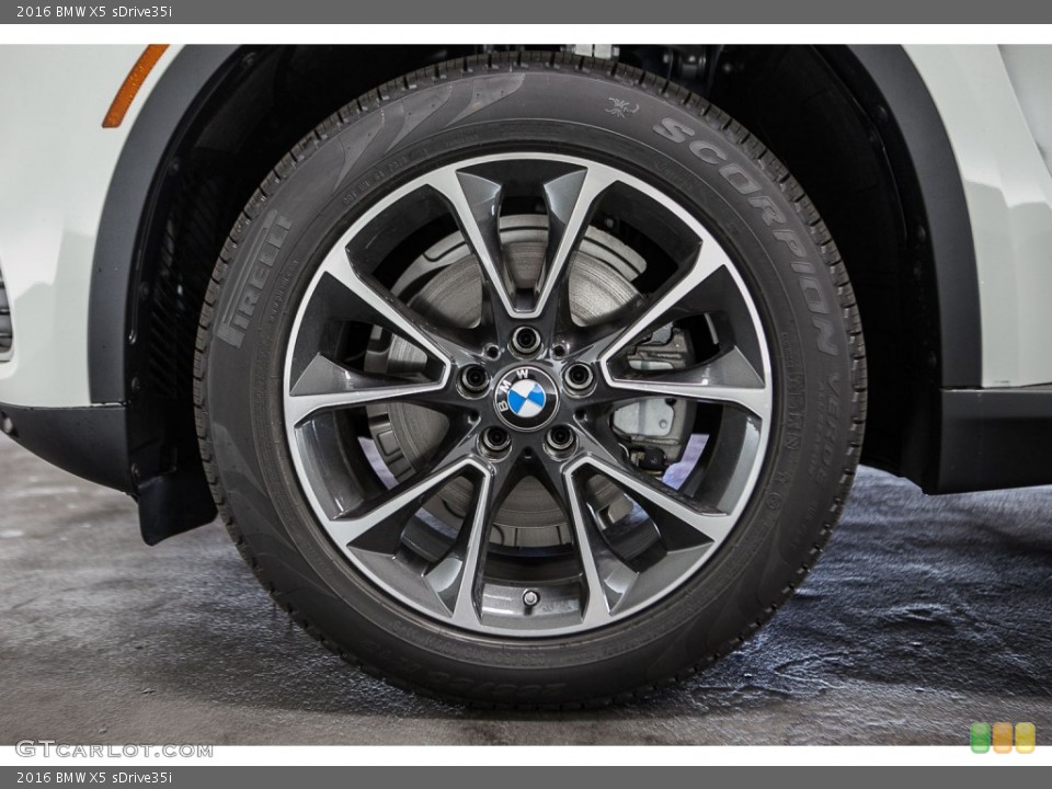 2016 BMW X5 sDrive35i Wheel and Tire Photo #109024397