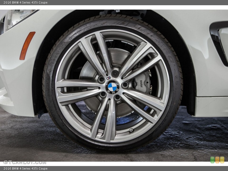 2016 BMW 4 Series 435i Coupe Wheel and Tire Photo #109035212