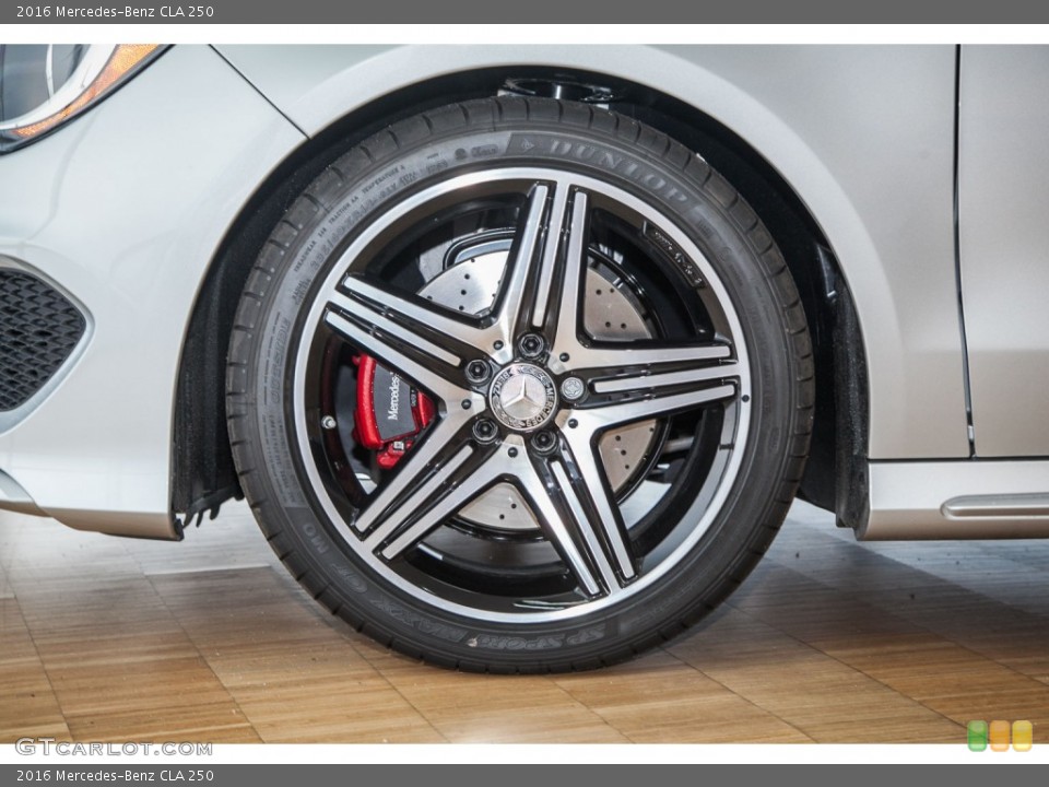 2016 Mercedes-Benz CLA 250 Wheel and Tire Photo #109037222