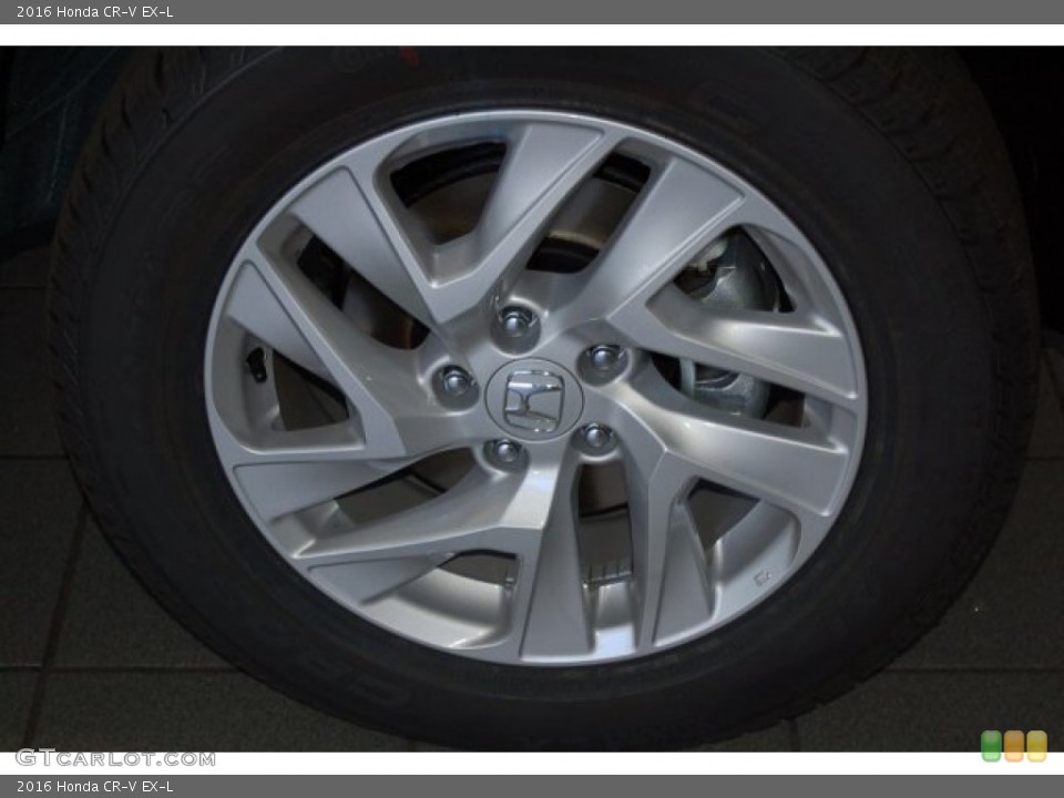 2016 Honda CR-V EX-L Wheel and Tire Photo #109037672