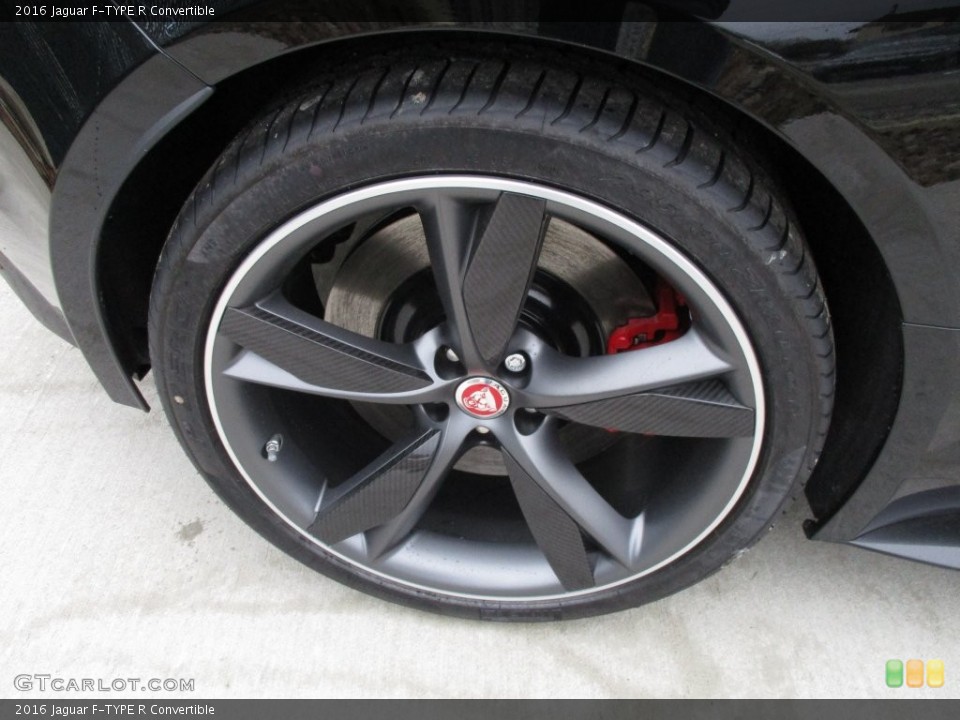 2016 Jaguar F-TYPE R Convertible Wheel and Tire Photo #109044612