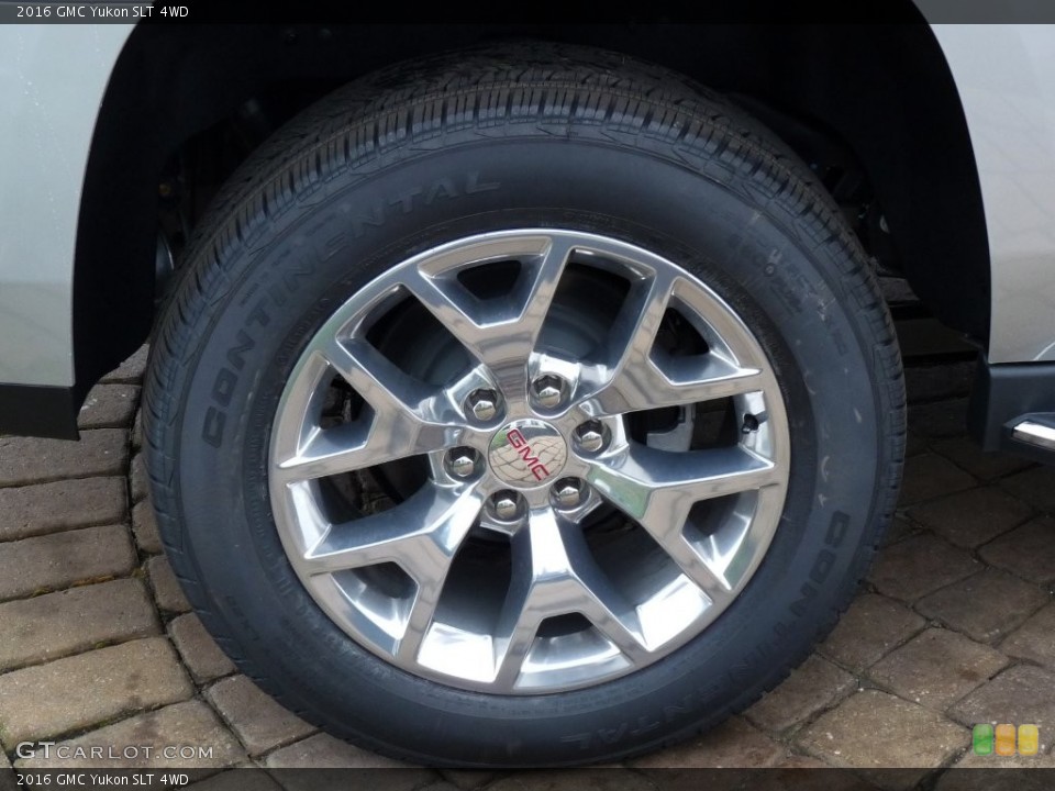 2016 GMC Yukon SLT 4WD Wheel and Tire Photo #109070606