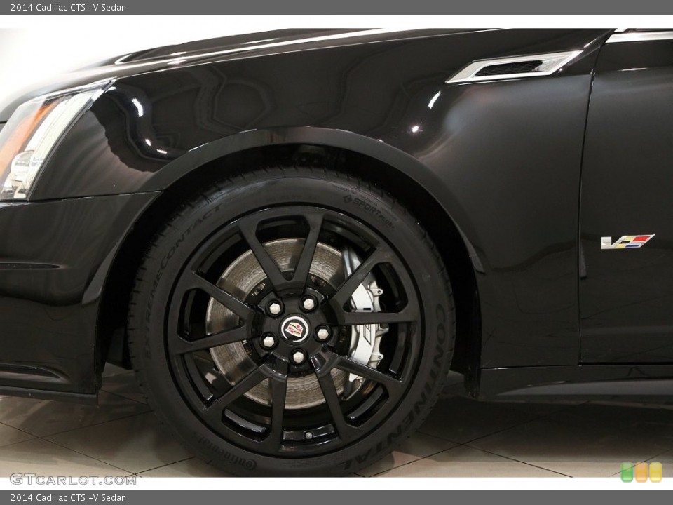 2014 Cadillac CTS -V Sedan Wheel and Tire Photo #109084582
