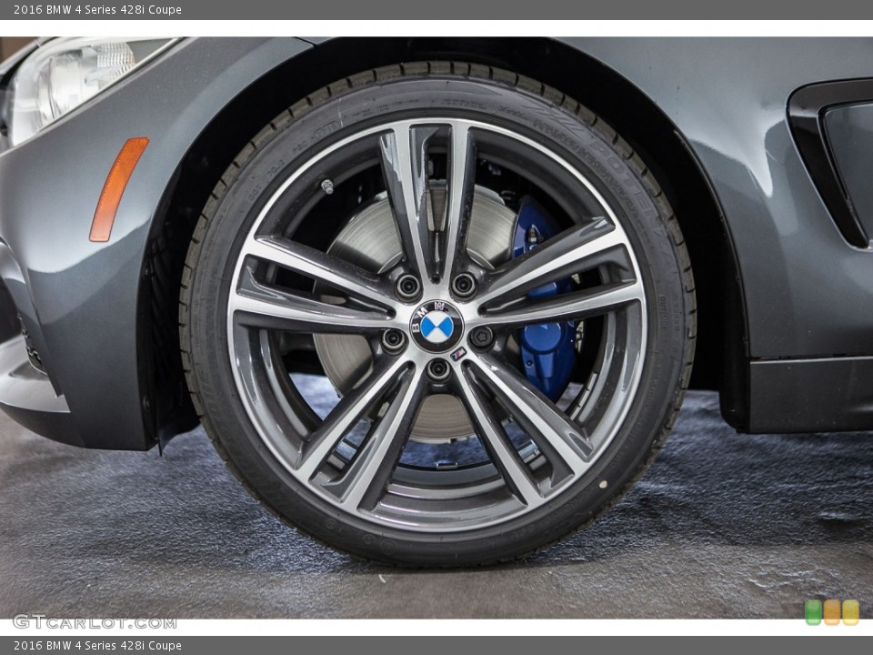 2016 BMW 4 Series 428i Coupe Wheel and Tire Photo #109088493