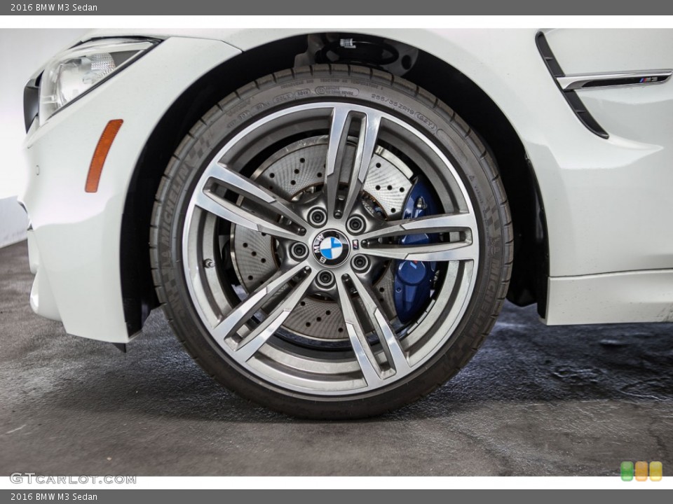 2016 BMW M3 Sedan Wheel and Tire Photo #109089004