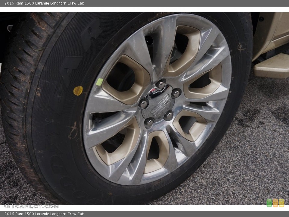 2016 Ram 1500 Laramie Longhorn Crew Cab Wheel and Tire Photo #109091659