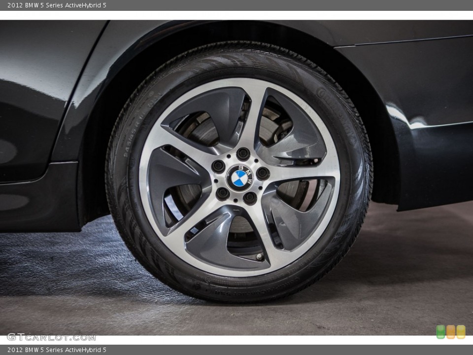 2012 BMW 5 Series ActiveHybrid 5 Wheel and Tire Photo #109102744