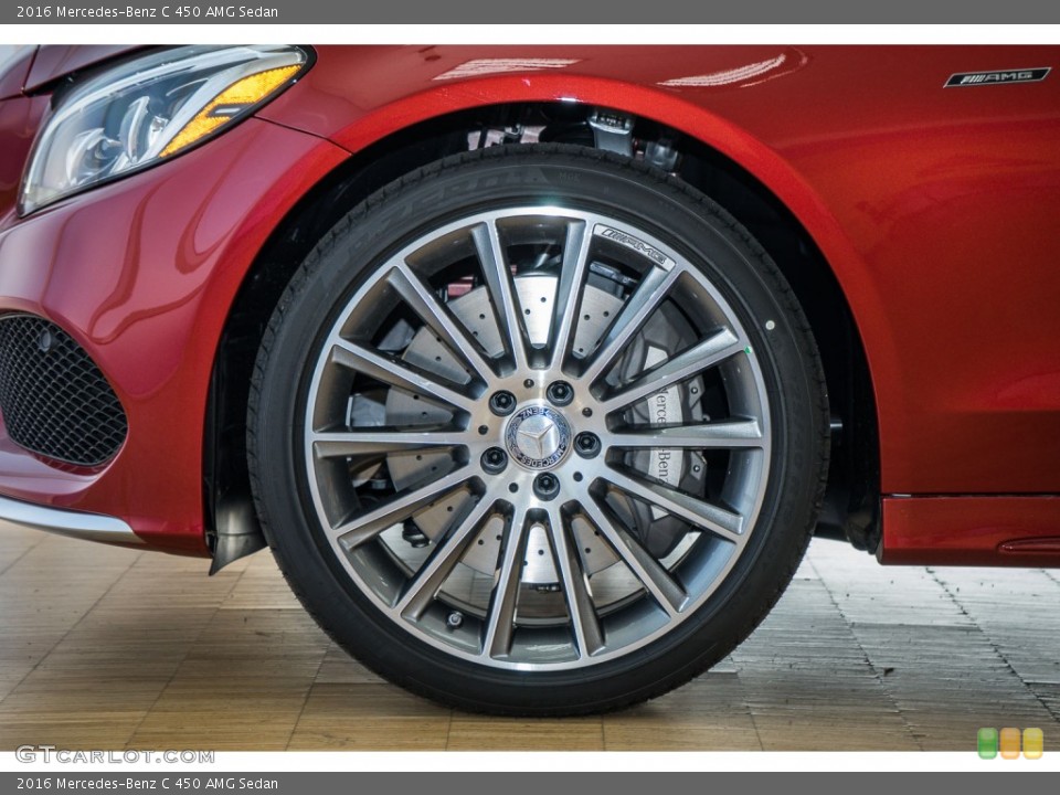 2016 Mercedes-Benz C 450 AMG Sedan Wheel and Tire Photo #109104097