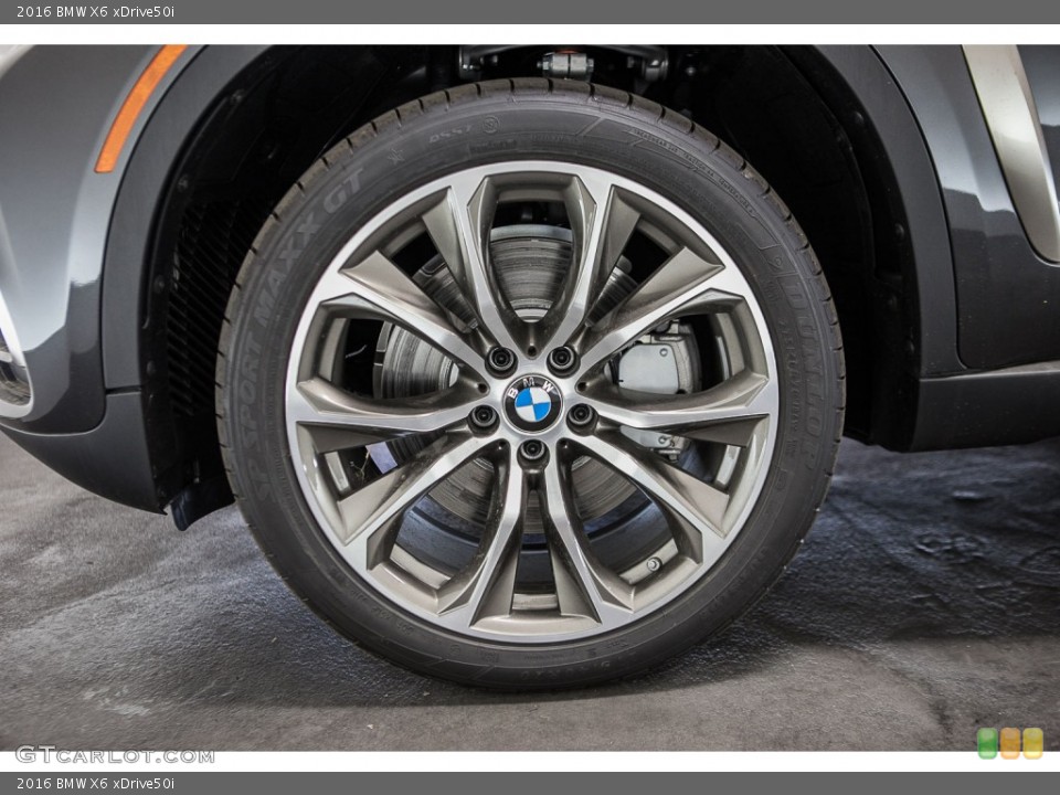 2016 BMW X6 xDrive50i Wheel and Tire Photo #109111069