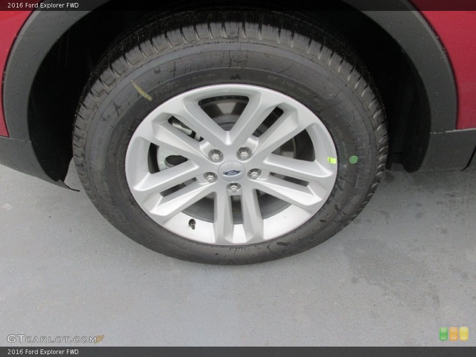2016 Ford Explorer FWD Wheel and Tire Photo #109113193