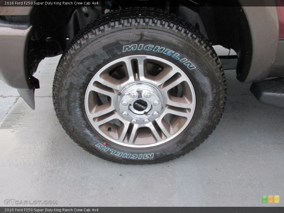 2016 Ford F250 Super Duty Wheels and Tires