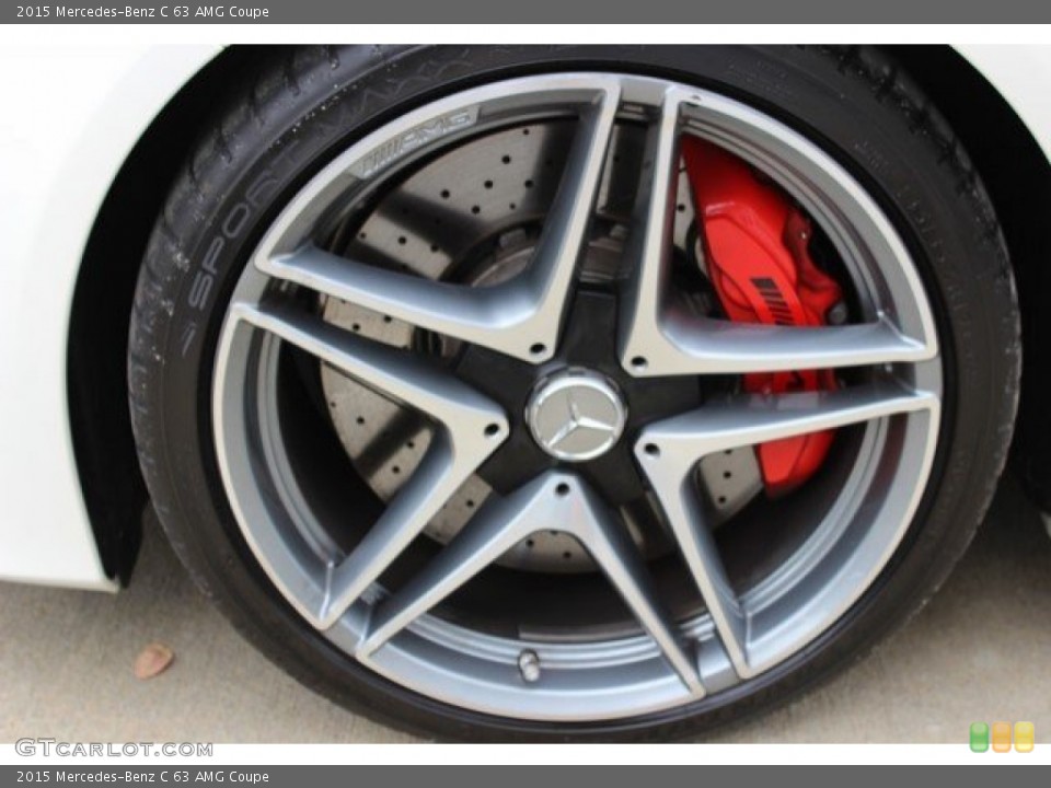 2015 Mercedes-Benz C 63 AMG Coupe Wheel and Tire Photo #109134975