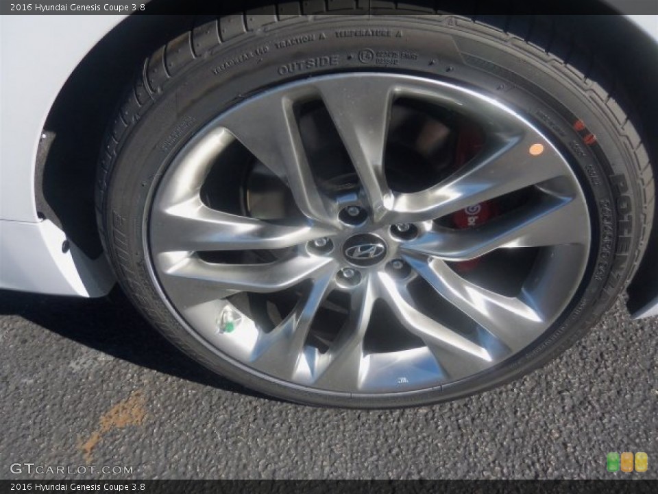 2016 Hyundai Genesis Coupe 3.8 Wheel and Tire Photo #109166707