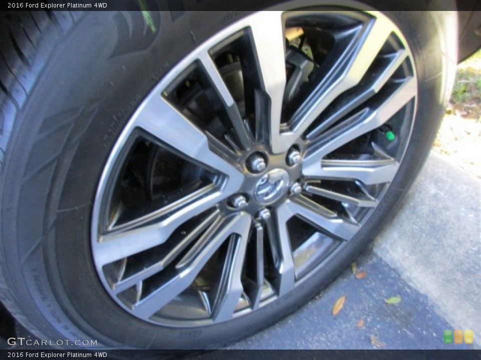 2016 Ford Explorer Platinum 4WD Wheel and Tire Photo #109167778