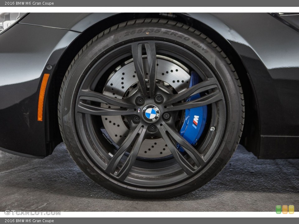2016 BMW M6 Gran Coupe Wheel and Tire Photo #109176766