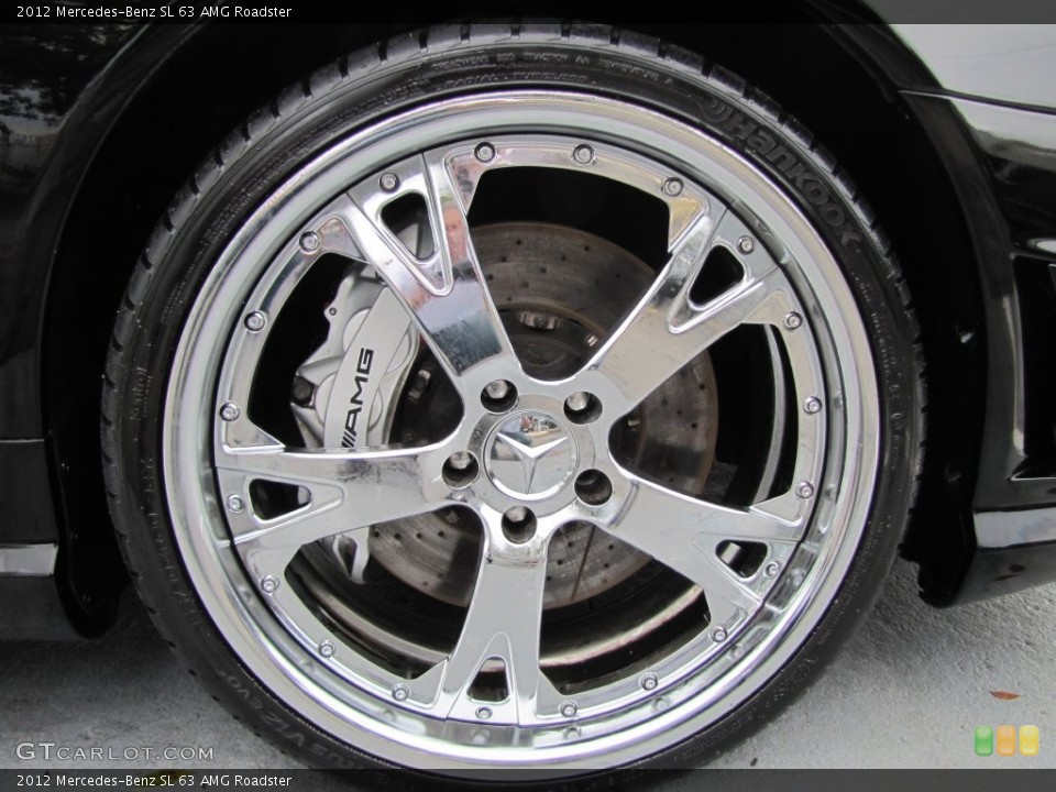 2012 Mercedes-Benz SL Custom Wheel and Tire Photo #109200682