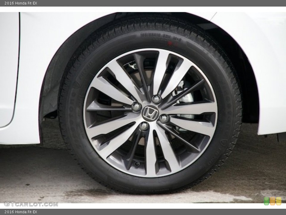2016 Honda Fit EX Wheel and Tire Photo #109205940