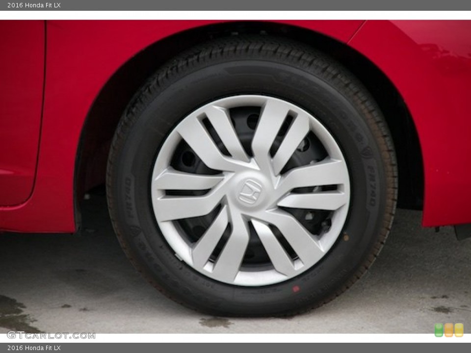 2016 Honda Fit LX Wheel and Tire Photo #109210195