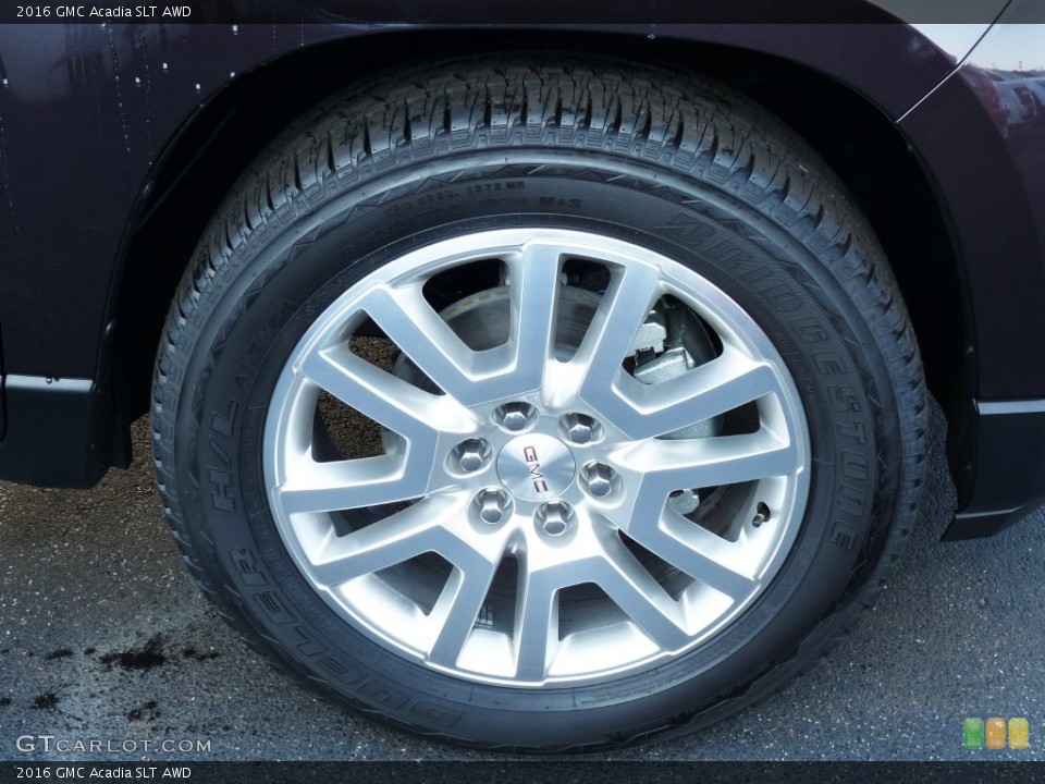2016 GMC Acadia SLT AWD Wheel and Tire Photo #109211863