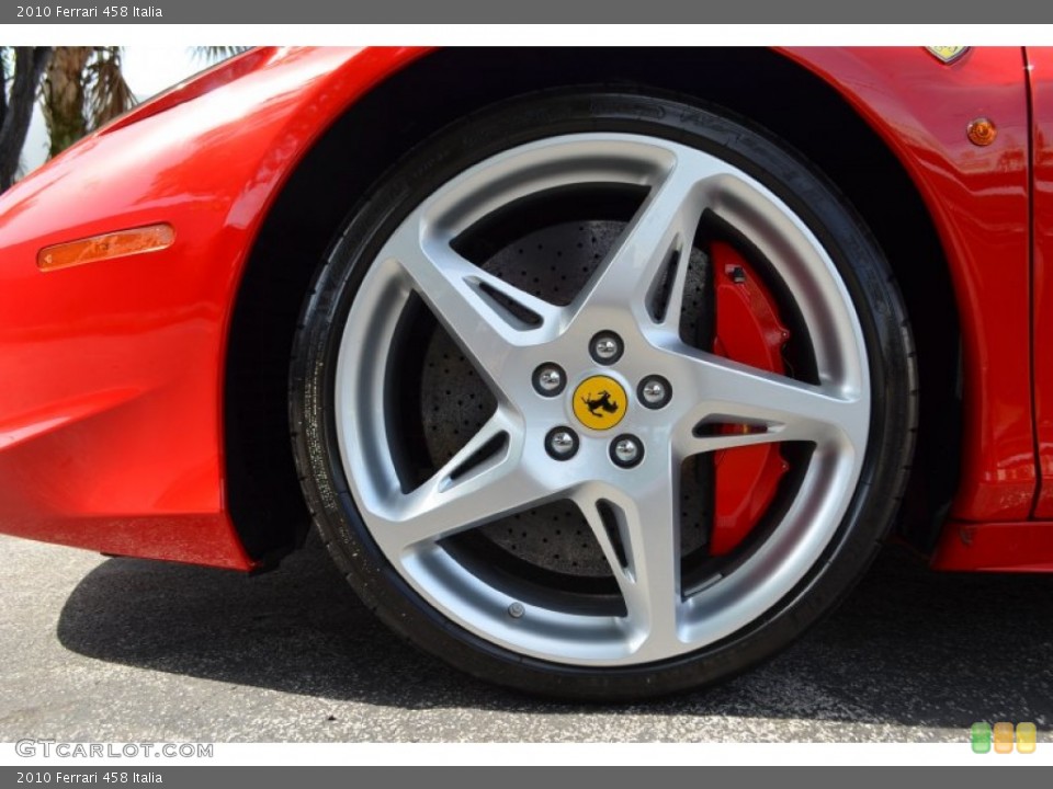 2010 Ferrari 458 Wheels and Tires