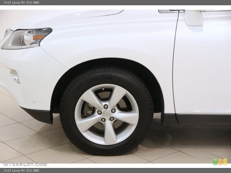 2015 Lexus RX 350 AWD Wheel and Tire Photo #109226434