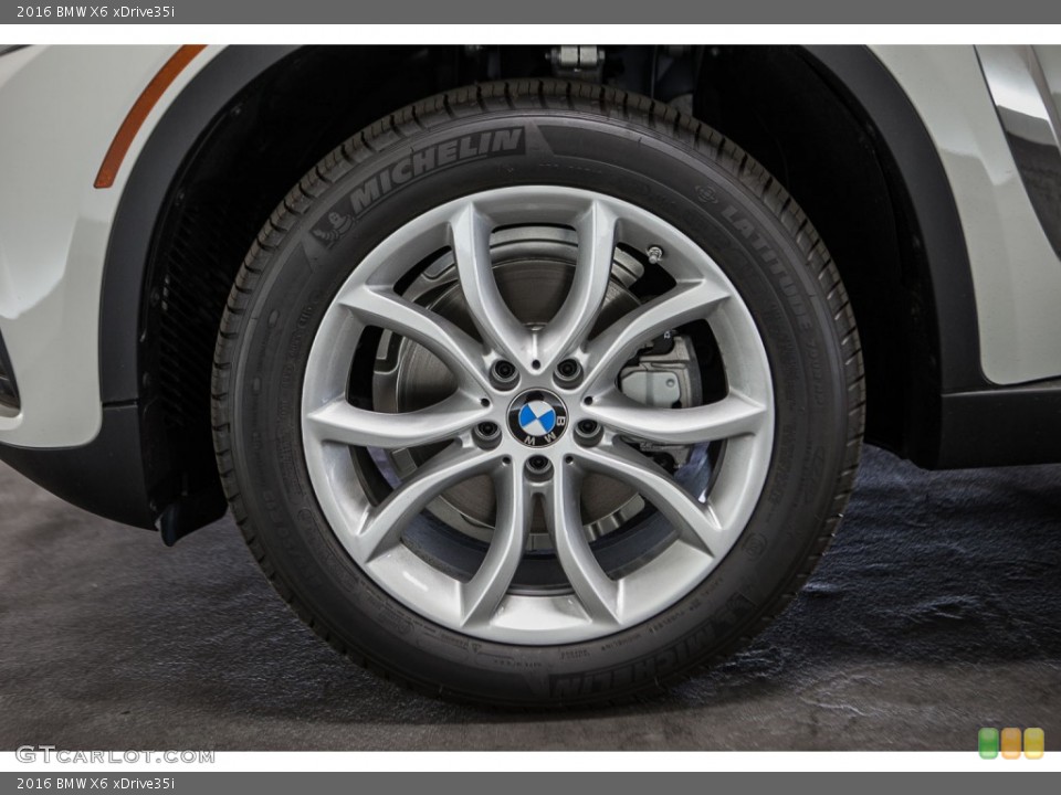2016 BMW X6 xDrive35i Wheel and Tire Photo #109234899
