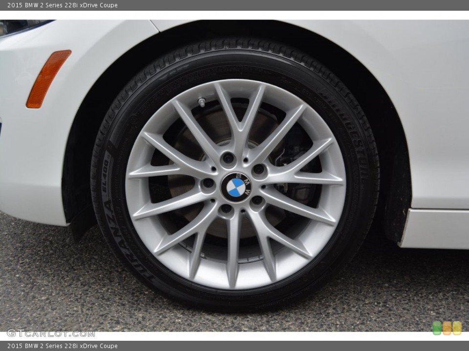 2015 BMW 2 Series 228i xDrive Coupe Wheel and Tire Photo #109256814