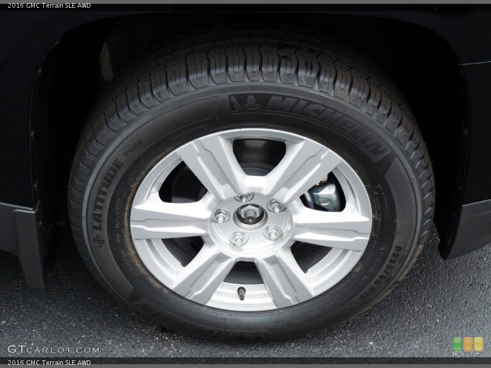 2016 GMC Terrain SLE AWD Wheel and Tire Photo #109269144