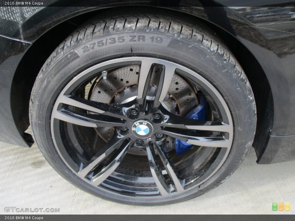 2016 BMW M4 Coupe Wheel and Tire Photo #109282006