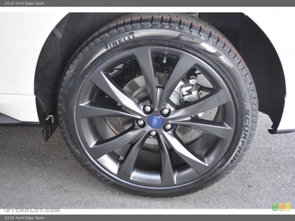 2015 Ford Edge Sport Wheel and Tire Photo #109341167