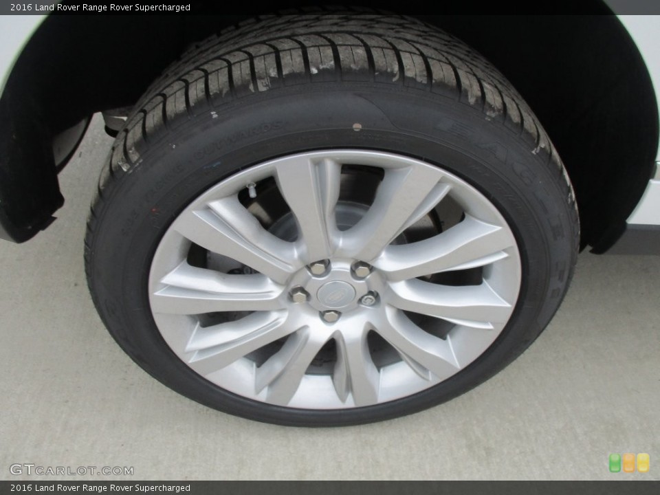 2016 Land Rover Range Rover Supercharged Wheel and Tire Photo #109348502