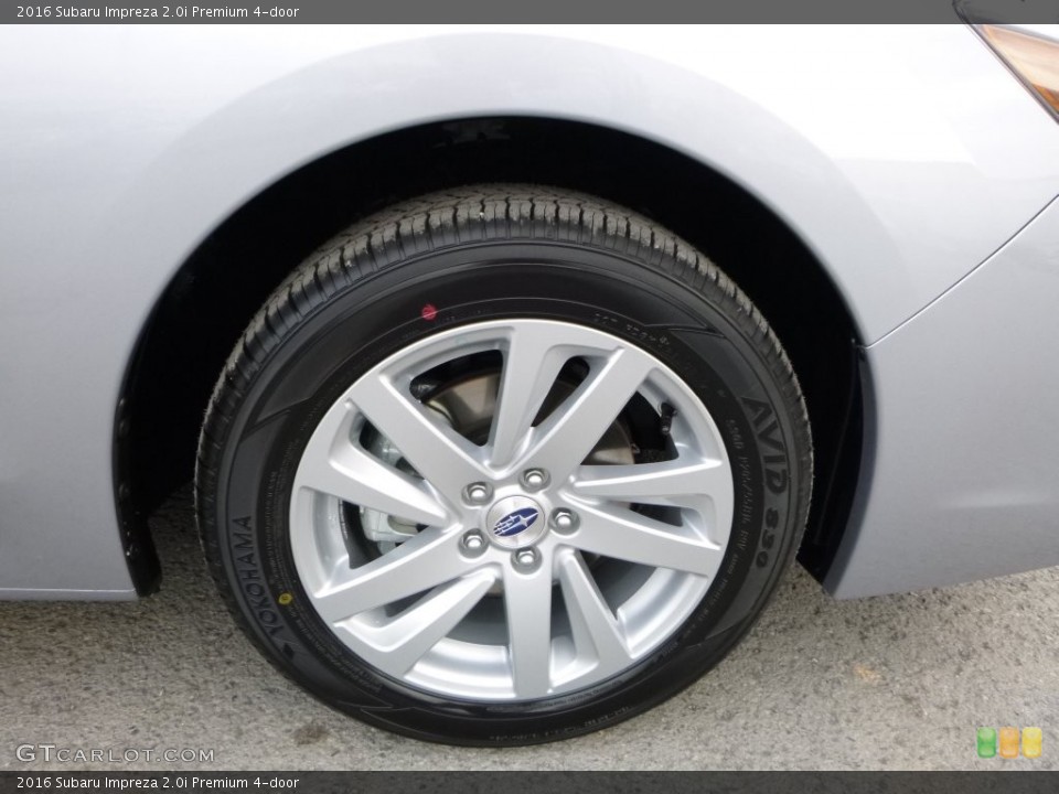 2016 Subaru Impreza 2.0i Premium 4-door Wheel and Tire Photo #109380132