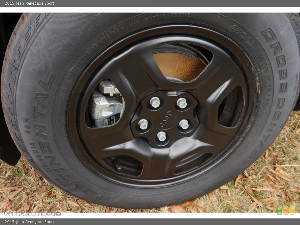 2015 Jeep Renegade Sport Wheel and Tire Photo #109387452