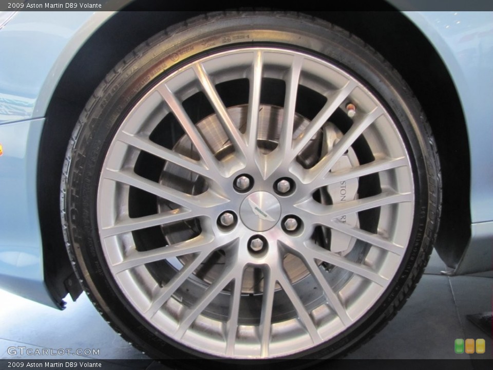 2009 Aston Martin DB9 Volante Wheel and Tire Photo #109392949