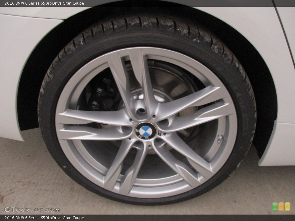 2016 BMW 6 Series 650i xDrive Gran Coupe Wheel and Tire Photo #109394784