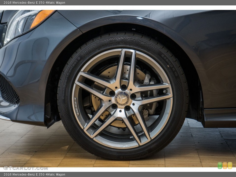 2016 Mercedes-Benz E 350 4Matic Wagon Wheel and Tire Photo #109397971