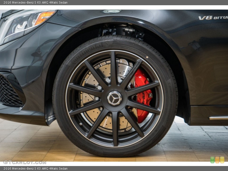 2016 Mercedes-Benz S 63 AMG 4Matic Sedan Wheel and Tire Photo #109398727
