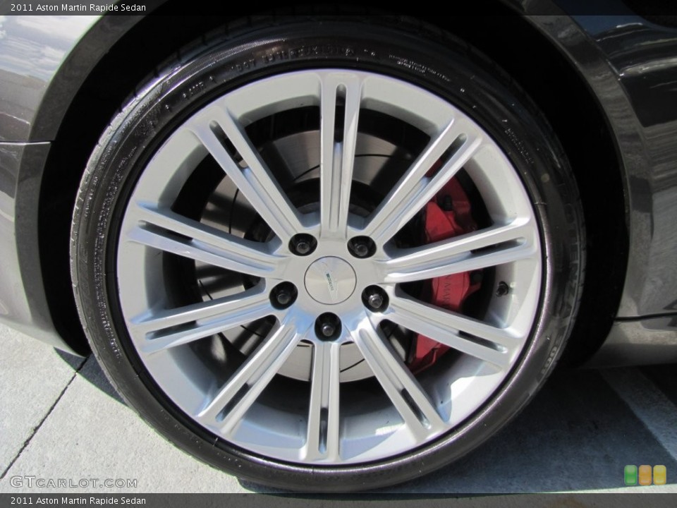 2011 Aston Martin Rapide Sedan Wheel and Tire Photo #109420125