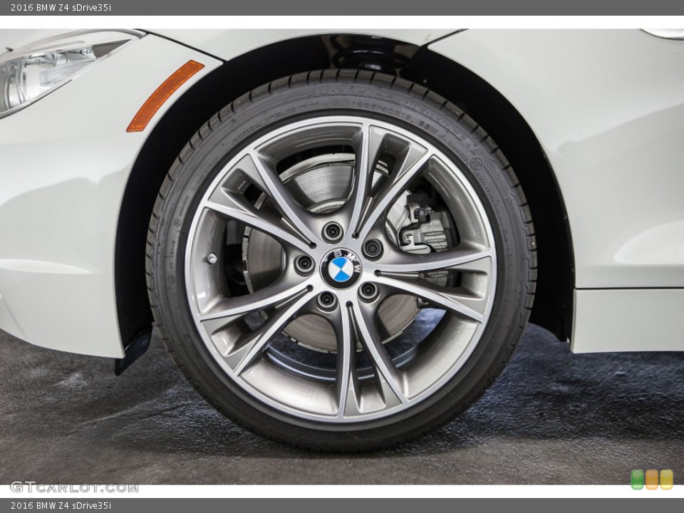 2016 BMW Z4 sDrive35i Wheel and Tire Photo #109426800