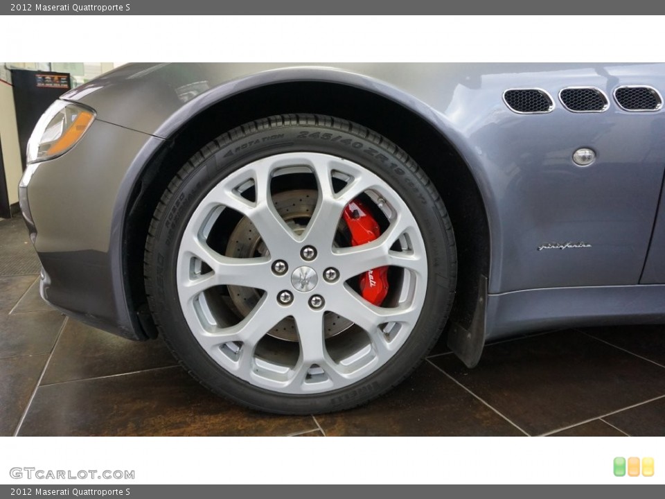 2012 Maserati Quattroporte S Wheel and Tire Photo #109440705